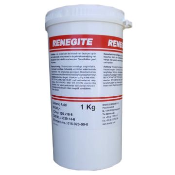 Bravilor 1KG Renegite Professional Descaler Powder