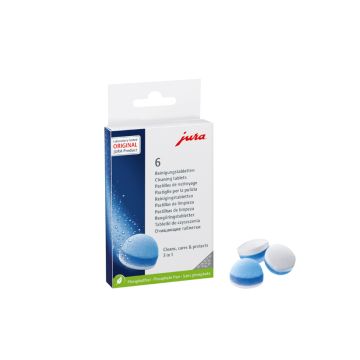 Jura 3 in 1 Cleaning Tabs - 6 Pack